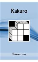 Kakuro: Volume 8 2016