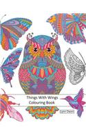 Things With Wings Colouring Book