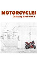 Motorcycles: Coloring Book Vol.4