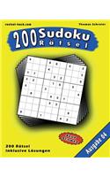200 Sudoku Rätsel, Ausgabe 04: 200 schwere 9x9 Sudoku mit Lösungen, Ausgabe 04(4 200 Sudoku Rätsel)