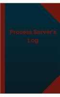 Process Server Log (Logbook, Journal - 124 pages 6x9 inches): (Logbook/Record Books)