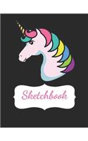 My Cute Unicorn Sketch Book