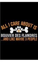 All I Care About Is My Bouvier Des Flandres and Like Maybe 3 people