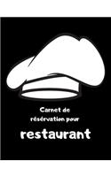 Carnet de réservation pour restaurant