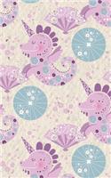 Japanese Unicorn Dragons Notebook