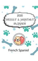 2020 French Spaniel Planner