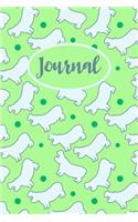 Journal: Blank Lined Journal With Cute Hippo Pattern, Perfect For Home Or Work, Hippo Gifts For Her And Him.
