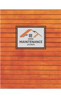 Home Maintenance Log Book