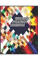 Isometric Symmetry Grid Graph Paper Architecture Notebook Journal