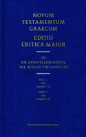 Novum Testamentum Graecum Editio Critica Maior, Part 1.1 Text (Hardcover)