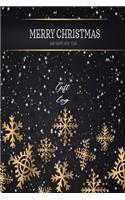 Gift Log Book Merry Christmas and happy new year