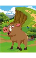 Livro para Colorir de Javalis