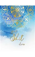 Get Shit Done: Monthly & Weekly Calendar Schedule Organizer, One Year Planner Organizers and Calendar - Daily Weekly, Monthly and To do list
