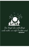 Das Große Vogelbeobachter Tagebuch: Nutze Dieses Notizheft ALS Vogelbestimmungsbuch Notiere Dir Die Vogelstimmen in Dein Journal 165 Seiten Mit Gepunkteten Papier Dein Notizbuch Für Di