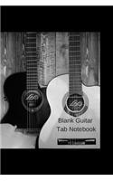 Blank Guitar Tab Notebook