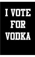 I Vote for Vodka