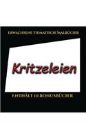 Erwachsene thematische Malbücher (Kritzeleien)