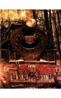 Train Notebook: Dot Grid Notebook Journal 8.5 x 11 202 Pages