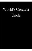 World's Greatest Uncle