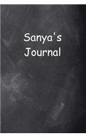 Sanya Personalized Name Journal Custom Name Gift Idea Sanya
