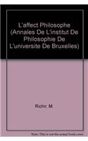 L'Affect Philosophe