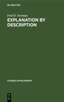 Explanation by description: An essay on historical methodology(16 Studies in Philosophy)