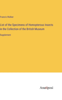 List of the Specimens of Homopterous Insects in the Collection of the British Museum