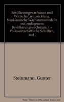 Bevolkerungswachstum Und Wirtschaftsentwicklung