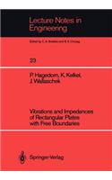 Vibrations and Impedances of Rectangular Plates with Free Boundaries