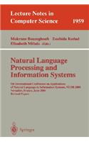 Natural Language Processing and Information Systems