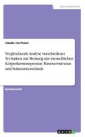 Vergleichende Analyse verschiedener Techniken zur Messung der menschlichen Körperkerntemperatur. Messwertniveaus und Seitenunterschiede