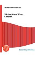 Vaclav Klaus' First Cabinet