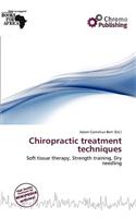 Chiropractic Treatment Techniques