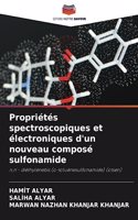 Propriétés spectroscopiques et électroniques d'un nouveau composé sulfonamide