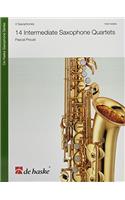 14 INTERMEDIATE SAXOPHONE QUARTETS