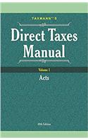 Direct Tax Manual ( Set Of 3 Volumes)