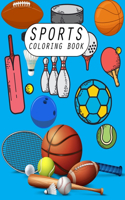 Sports Coloring Book