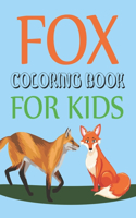 Fox Coloring Book For Kids