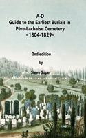 A-D Guide to the Earliest Burials in Père-Lachaise Cemetery, 1804-1829
