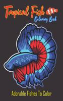 Tropical Fish Coloring Book