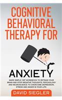 Cognitive Behavioral Therapy for Anxiety