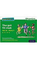 Read Write Inc Phonics Fiction Set 1A Green The Get Fit Club