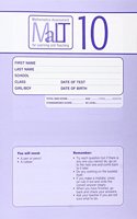 MALT Test 10: Test 10(Mathematics Assessment for Learning & Teaching)