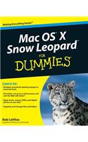 Mac OS X Snow Leopard for Dummies