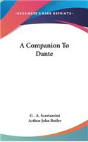 Companion To Dante
