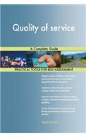Quality of service A Complete Guide