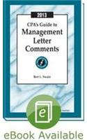 CPA's Guide to Management Letter Comments, (2013)
