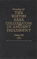 Proceedings of the Boston Area Colloquium in Ancient Philosophy