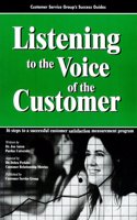 Listening to the Voice of the Customer