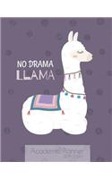No Drama Llama Academic Planner 2019-2020